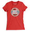 Atlantic City Seagulls Hockey Women's T-Shirt-Red-Allegiant Goods Co. Vintage Sports Apparel