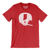 Indiana Vintage Football Helmet Men/Unisex T-Shirt-Allegiant Goods Co. Vintage Sports Apparel