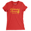 Enchanted Forest Amusement Park Women's T-Shirt-Red-Allegiant Goods Co. Vintage Sports Apparel