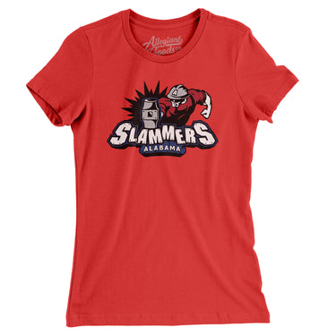 Alabama Slammers Hockey Women's T-Shirt-Allegiant Goods Co. Vintage Sports Apparel