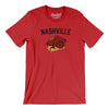 Nashville Hot Chicken Men/Unisex T-Shirt-Red-Allegiant Goods Co. Vintage Sports Apparel
