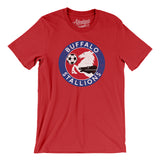 Buffalo Stallions Soccer Men/Unisex T-Shirt-Allegiant Goods Co. Vintage Sports Apparel