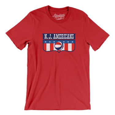 New Jersey Americans Basketball Men/Unisex T-Shirt-Allegiant Goods Co. Vintage Sports Apparel