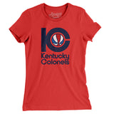 Kentucky Colonels Basketball Women's T-Shirt-Allegiant Goods Co. Vintage Sports Apparel