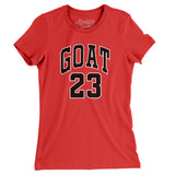GOAT #23 Women's T-Shirt-Allegiant Goods Co. Vintage Sports Apparel