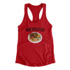 Rochester Garbage Plate Women's Racerback Tank-Red-Allegiant Goods Co. Vintage Sports Apparel