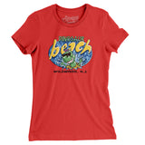 Dinosaur Beach Pier Amusement Park Women's T-Shirt-Allegiant Goods Co. Vintage Sports Apparel