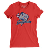 Columbus Landsharks Lacrosse Women's T-Shirt-Allegiant Goods Co. Vintage Sports Apparel