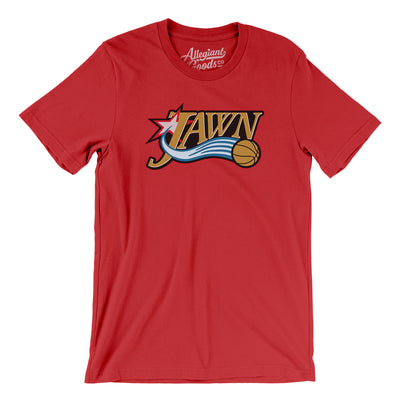 Basketball Jawn Men/Unisex T-Shirt-Red-Allegiant Goods Co. Vintage Sports Apparel