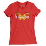 Savage Pads Women's T-Shirt-Allegiant Goods Co. Vintage Sports Apparel