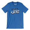 Johnstown Jets Hockey Men/Unisex T-Shirt-True Royal-Allegiant Goods Co. Vintage Sports Apparel