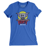 New Haven Beast Hockey Women's T-Shirt-True Royal-Allegiant Goods Co. Vintage Sports Apparel