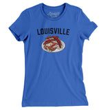 Louisville Hot Brown Women's T-Shirt-Allegiant Goods Co. Vintage Sports Apparel
