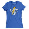 Bolt Up Women's T-Shirt-True Royal-Allegiant Goods Co. Vintage Sports Apparel