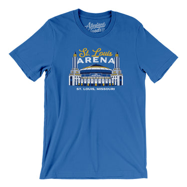 St. Louis Arena Men/Unisex T-Shirt-Allegiant Goods Co. Vintage Sports Apparel