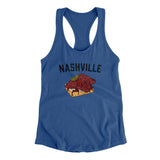 Nashville Hot Chicken Women's Racerback Tank-Allegiant Goods Co. Vintage Sports Apparel