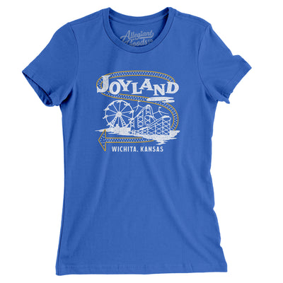 Joyland Amusement Park Women's T-Shirt-True Royal-Allegiant Goods Co. Vintage Sports Apparel