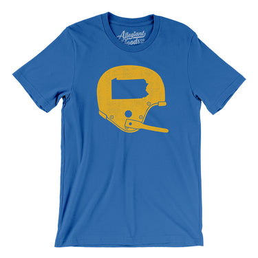 Pennsylvania Vintage Football Helmet Men/Unisex T-Shirt-Allegiant Goods Co. Vintage Sports Apparel