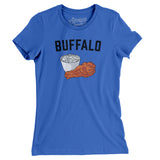 Buffalo Chicken Wings Women's T-Shirt-Allegiant Goods Co. Vintage Sports Apparel