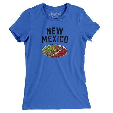 New Mexico Christmas Enchiladas Women's T-Shirt-Allegiant Goods Co. Vintage Sports Apparel
