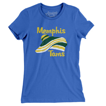 Memphis Tams Basketball Women's T-Shirt-Allegiant Goods Co. Vintage Sports Apparel