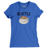Seattle Coffee Women's T-Shirt-True Royal-Allegiant Goods Co. Vintage Sports Apparel