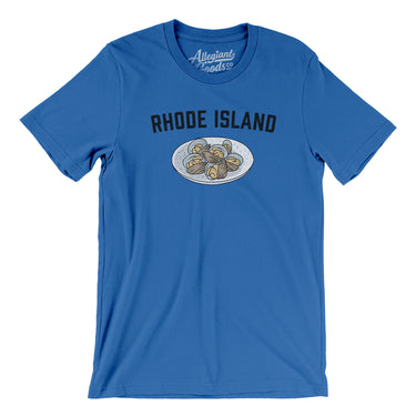 Rhode Island Clams Men/Unisex T-Shirt-Allegiant Goods Co. Vintage Sports Apparel