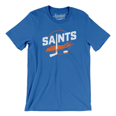 New York Saints Men/Unisex T-Shirt-Allegiant Goods Co. Vintage Sports Apparel