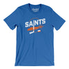 New York Saints Men/Unisex T-Shirt-True Royal-Allegiant Goods Co. Vintage Sports Apparel