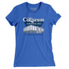 Richfield Ohio Coliseum Women's T-Shirt-True Royal-Allegiant Goods Co. Vintage Sports Apparel