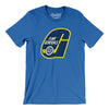 Flint Generals Hockey Men/Unisex T-Shirt-True Royal-Allegiant Goods Co. Vintage Sports Apparel