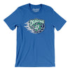 Des Moines Dragons Basketball Men/Unisex T-Shirt-True Royal-Allegiant Goods Co. Vintage Sports Apparel