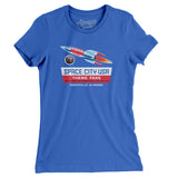 Space City USA Amusement Park Women's T-Shirt-Allegiant Goods Co. Vintage Sports Apparel