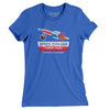 Space City USA Amusement Park Women's T-Shirt-True Royal-Allegiant Goods Co. Vintage Sports Apparel