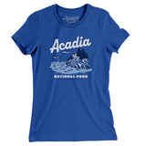 Acadia National Park Women's T-Shirt-Allegiant Goods Co. Vintage Sports Apparel