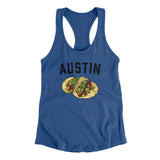 Austin Tacos Women's Racerback Tank-Allegiant Goods Co. Vintage Sports Apparel
