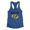 Austin Tacos Women's Racerback Tank-Royal-Allegiant Goods Co. Vintage Sports Apparel