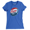 Buffalo Bison Hockey Women's T-Shirt-True Royal-Allegiant Goods Co. Vintage Sports Apparel