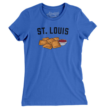St. Louis Toasted Ravioli Women's T-Shirt-Allegiant Goods Co. Vintage Sports Apparel