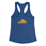 Oregon State Flag Women's Racerback Tank-Allegiant Goods Co. Vintage Sports Apparel