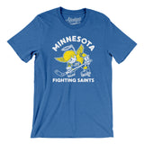 Minnesota Fighting Saints Hockey Men/Unisex T-Shirt-Allegiant Goods Co. Vintage Sports Apparel