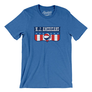 New Jersey Americans Basketball Men/Unisex T-Shirt-Allegiant Goods Co. Vintage Sports Apparel
