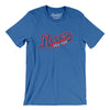 New York Rovers Hockey Men/Unisex T-Shirt-Heather True Royal-Allegiant Goods Co. Vintage Sports Apparel