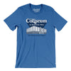 Richfield Ohio Coliseum Men/Unisex T-Shirt-Heather True Royal-Allegiant Goods Co. Vintage Sports Apparel
