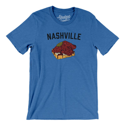 Nashville Hot Chicken Men/Unisex T-Shirt-Heather True Royal-Allegiant Goods Co. Vintage Sports Apparel