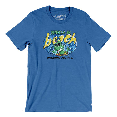 Dinosaur Beach Amusement Park Men/Unisex T-Shirt-Allegiant Goods Co. Vintage Sports Apparel