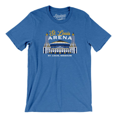 St. Louis Arena Men/Unisex T-Shirt-Allegiant Goods Co. Vintage Sports Apparel