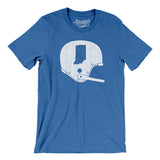 Indiana Vintage Football Helmet Men/Unisex T-Shirt-Allegiant Goods Co. Vintage Sports Apparel