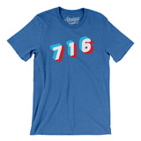 Buffalo 716 Area Code Men/Unisex T-Shirt-Allegiant Goods Co. Vintage Sports Apparel