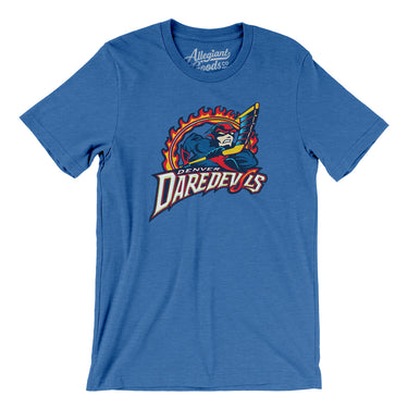 Denver Daredevils Roller Hockey Men/Unisex T-Shirt-Allegiant Goods Co. Vintage Sports Apparel